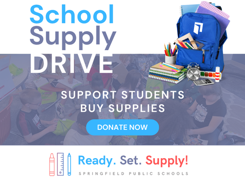 support students, buy supplies